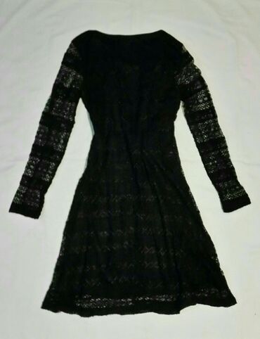 harmonikas sa kacketom: M (EU 38), color - Black, Long sleeves