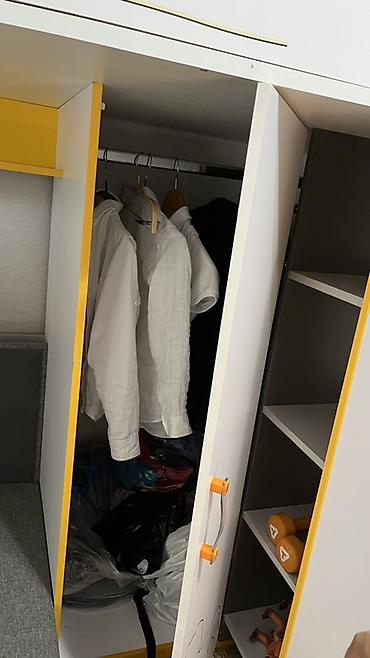 bunk bed: Детский модульный комплекс: кровать-чердак с рабочей/игровой зоной и — 4