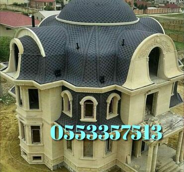 Tikinti işləri: Dam Usta Naves yiğilmasi Bir başa Zavodan satişi ve