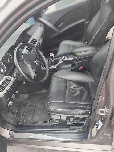 methyl 3: BMW Serija 5 (E60) – limuzina u braon metalik boji - Motor: redni — 4