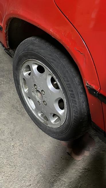 9000: Литые Диски R 15 Mercedes-Benz, Комплект, отверстий - 5, Б/у — 5