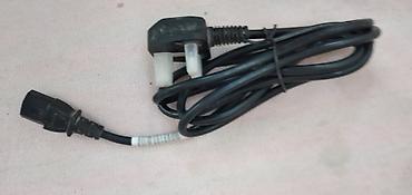 pc monitor: Məhsul: 3 pinli UK fişli elektrik kabeli – IEC C13 — 1