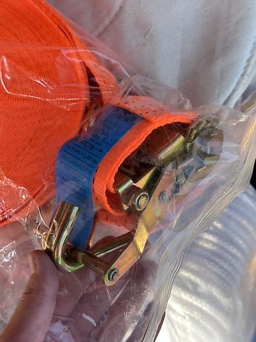 ремни трещетки: Стяжной ремень с храповой натяжкой (ratchet) и крюками - Цвет — 2