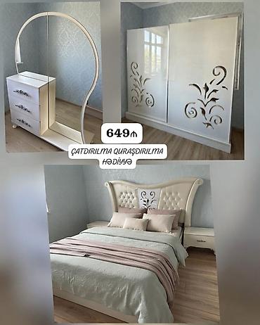Digər mebel: Bazali yataq desi 649 manat.Catdirilma quraşdırılma yaxin erazilere — 1