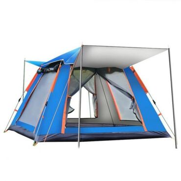 Палатки: Шатёр с москитной сеткой позволит укрыться от солнца в жаркий день и