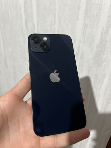 быу телевизор: IPhone 13, Б/у, 128 ГБ, Midnight, Чехол, 100 %