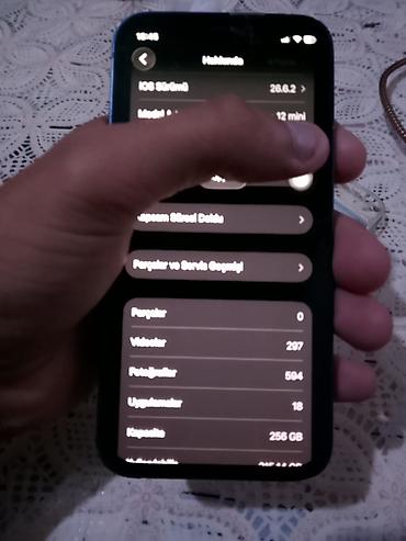ipad air 2: IPhone 12 mini, 256 GB, Mavi, Face ID — 3