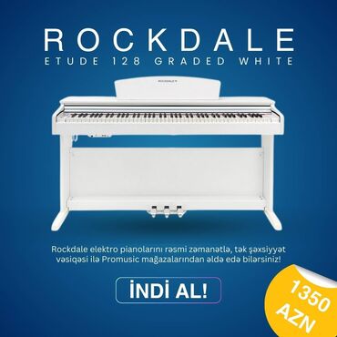 Pianolar: Piano, Rockdale, Rəqəmsal, Yeni, Ödənişli çatdırılma, Rayonlara çatdırılma
