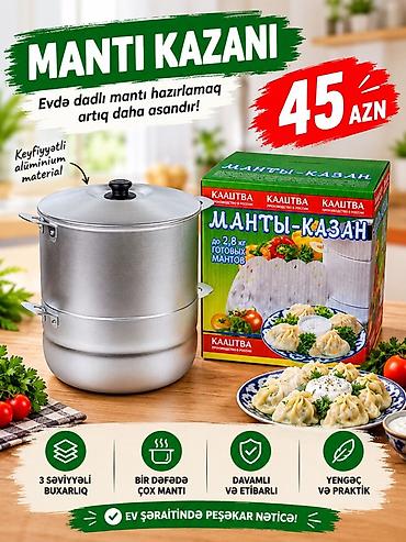 plesteywin 3: Buxarlı bişirici qabların sayı - 2, Yeni, Pulsuz çatdırılma — 1