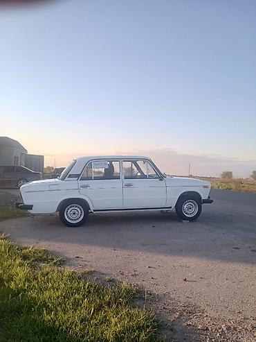 VAZ (LADA): VAZ 2106, ağ sedan - Kuzov: klassik 4 qapılı sedan, ağ rəng - Ön-arka — 2