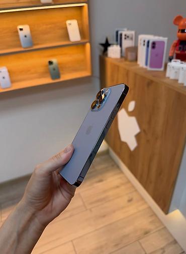 yığılma ayfonlar: IPhone 13 Pro, 128 GB, Sierra Blue, Zəmanət, Simsiz şarj, Face ID — 2