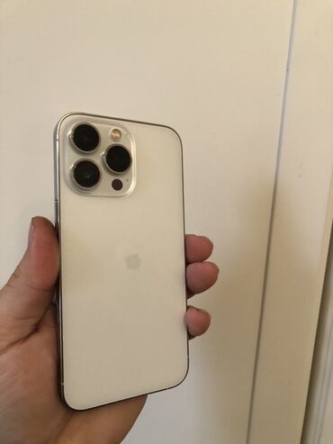 Apple iPhone: IPhone 13 Pro, 256 GB, Ağ, Simsiz şarj, Face ID — 14