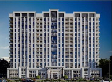 готовые квартиры под псо бишкек: 1 комната, 53 м², Элитка, 8 этаж, ПСО (под самоотделку)