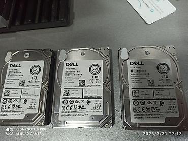 noutbuklar yeni: Dell Exos 7E2000 1TB SAS sərt disk - Modellər: ST1000NX0473 / Exos — 5
