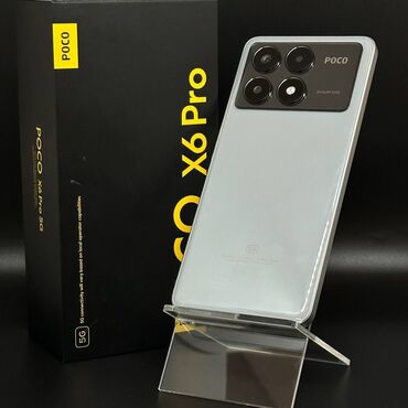 Poco: Poco X6 Pro 5G, Б/у, 256 ГБ, цвет - Черный, 2 SIM