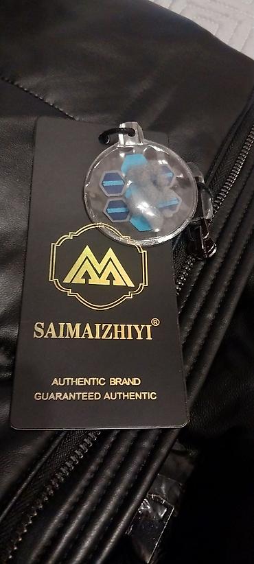 зимние одежда: Женское зимнее пальто SAIMAIZHIYI - Длина: ниже колена, прямой силуэт — 1
