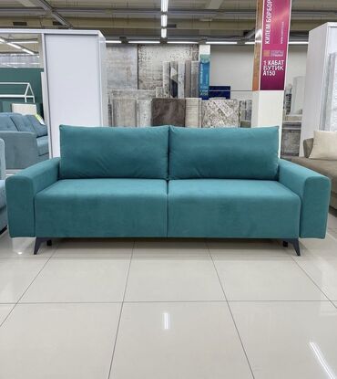 диван для бутика: Раскладной, цвет - Зеленый, Новый