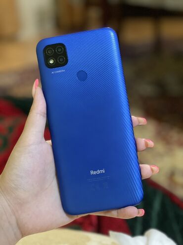 смартфон бишкек: Xiaomi, Redmi 9C, Б/у, 128 ГБ, цвет - Синий, 2 SIM