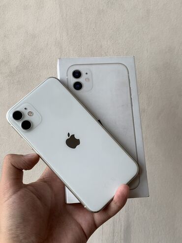 ipod nano 3: IPhone 11, Б/у, 64 ГБ, Белый, Коробка, 73 %
