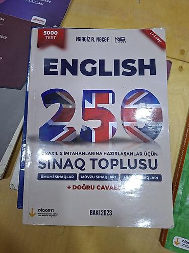 top qiyməti: Məktəb və imtahan hazırlığı üçün müxtəlif fənn və siniflərə aid dərs — 8