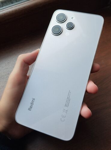 купить телефон редми в бишкеке: Xiaomi, Redmi 12, Б/у, 256 ГБ, цвет - Серебристый, 1 SIM, 2 SIM