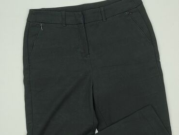 spodnie czarne hello kitty: Spodnie materiałowe damskie, rozmiar S