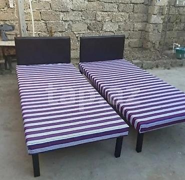 Çarpayılar: Təknəfərlik çarpayı, Bazasız, Matras ilə, Siyirməsiz — 5