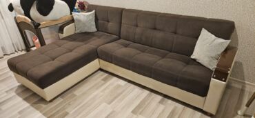 стол трансформер баку: Угловой диван, Б/у, Раскладной, С подъемным механизмом, Ткань, Нет доставки