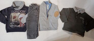 prugaste pantalone: Bundle: Sweatshirts, Sweaters, T-shirts, For boys, age: 18 months