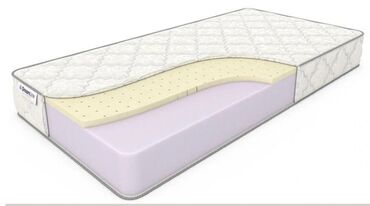 Ортопедические матрасы: Ортопедический матрас, Новый, Другой бренд, Двухстворчатая, Кыргызстан, Матрасы средней жесткости, Пенополиуретан, В рассрочку, Бесплатная доставка — 6