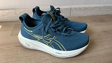 с 26 ултра: Мужские кроссовки, 42.5, 43, Asics, Б/у, цвет - Синий, Самовывоз, Платная доставка — 5