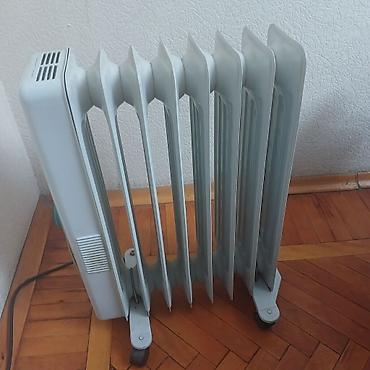Məişət texnikası: - DemirDöküm yağlı radiator, 7 bölməli. - Elektriklə işləyən portativ — 2