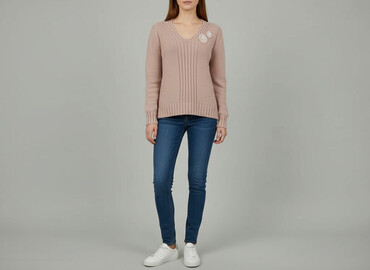 modbis swetry: Sweter damski, rozmiar M