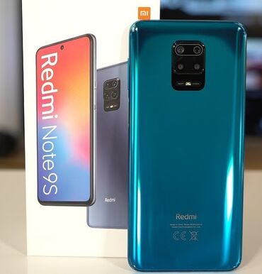 intel core i7: Redmi Note 9S, 64 GB, rəng - Yaşıl, Sənədlərlə