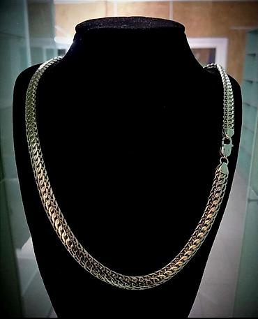 Серебряные цепочки: Серебряная цепь Бисмарк 150 гр 58 см Ручная работа Серебро 925 проба — 30