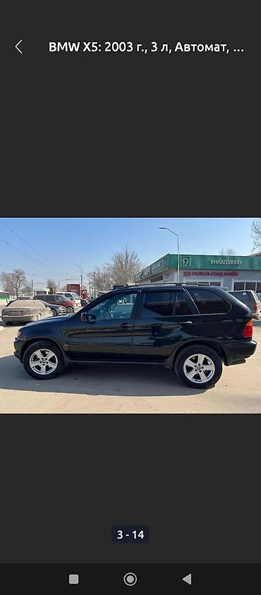 BMW: BMW X5: 2003 г., 3 л, Автомат, Дизель, Кроссовер — 1