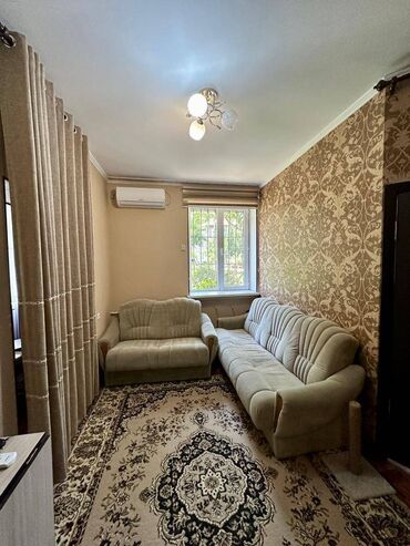 советский квартира: 2 комнаты, Агентство недвижимости, Без подселения, С мебелью полностью