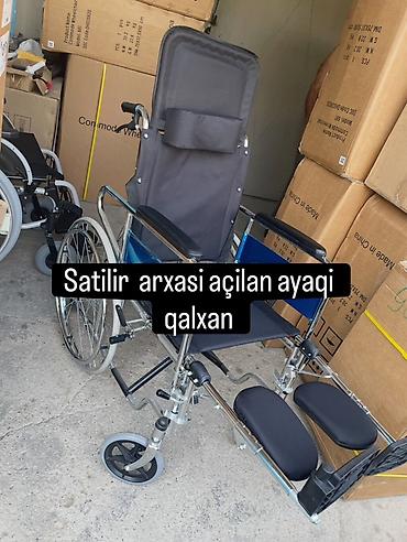 Arxası açılan, ayaq qaldırma funksiyalı əlil arabası - Tam uzanan lalafo.az -da Arxası açılan, ayaq qaldırma funksiyalı əlil arabası - Tam uzanan