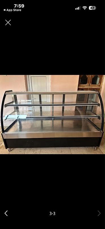 Холодильное оборудование: Şirniyyat üçün soyuducu vitrin 350 azn unvan Lökbatan Efsane💫 — 1
