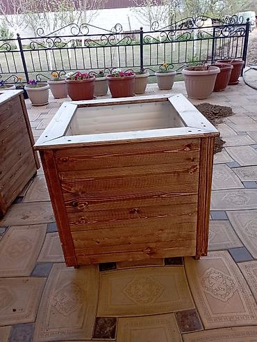 Горшки для растений: Деревянные вазоны для цветов, кустарников и декоративных деревьев at lalafo.kg — 19 Горшки для растений: Деревянные вазоны для цветов, кустарников и декоративных деревьев — 19