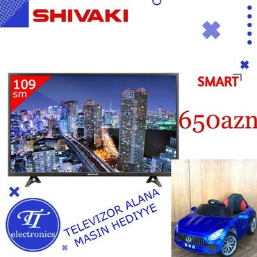 shivaki smart tv: Новый Телевизор Shivaki 43" Бесплатная доставка
