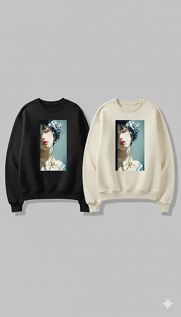 Толстовки: Світшоты унисекс с принтами - Фасон: классический свитшот с круглым — 11