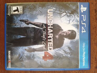 сколька стоит плейстейшен 4: Uncharted 4: A Thief's End, Macəra, İşlənmiş Disk, PS4 (Sony Playstation 4)