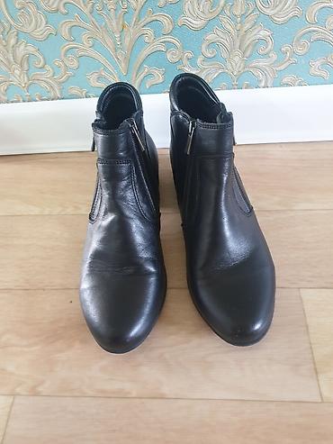 форсы черные: Сапоги, 34, 38, AURA SHOES, Б/у, цвет - Синий, Платная доставка — 5
