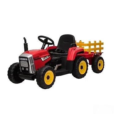 Traktori: Dečiji traktor na pedale sa prikolicom – model MX-611 - Realističan — 10