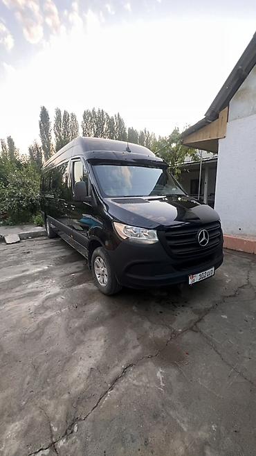 Трансфер, жүргүнчүлөрдү ташуу: Mercedes‑Benz Sprinter (черный, удлиненный, высокий потолок) — — 4