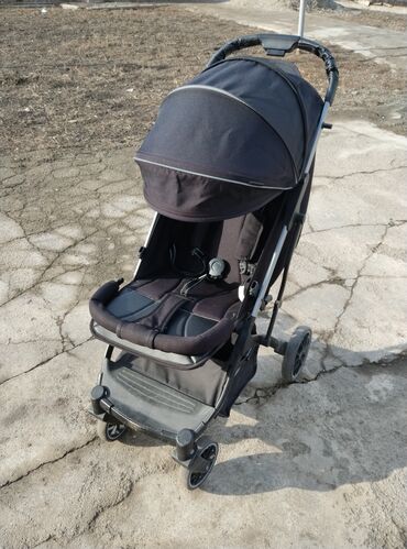 Коляски: Коляска, цвет - Черный, Б/у — 6