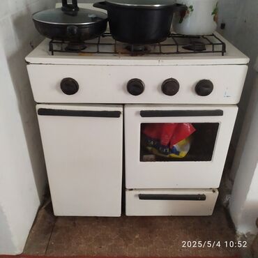 Кухонные плиты и варочные поверхности: Газовая, Механическое, Напольная, Б/у, Полная оплата
