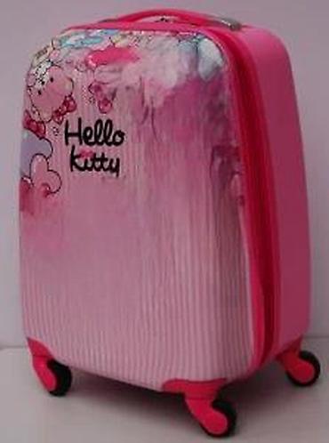 Putni koferi i torbe: Set kofera Hello Kitty – 2 kom - Dizajn: roze sa motivima Hello — 22