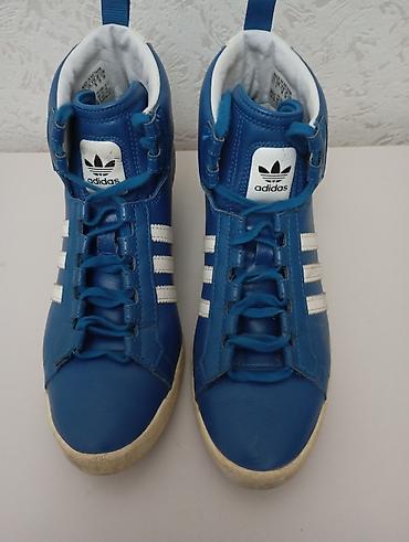 ред: Кроссовки, 36.5, 37, Adidas Originals, Б/у, цвет - Синий — 2